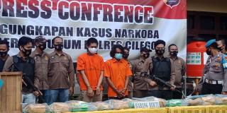 13.8 kilogram Narkoba Jenis Sabu Asal Riau Berhasil Digagalkan