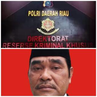 Mantan DPRD Bengkalis, Sihol Pangaribuan Diperiksa Penyidik Polda Riau