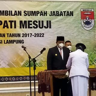 Candralela, S.Sos, M.M Resmi Jadi Wakil Bupati Mesuji Priode 2017-2022
