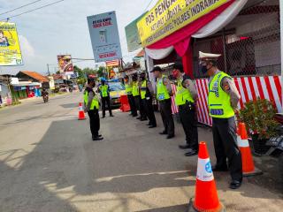 Kapolsek Karangampel Kerahkan 14 Personil Untuk Kesiapsiagaan Ops Ketupan Lodaya 2020