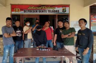 Bandar Narkotika Asal Rawa Jitu Ditangkap Polisi di Areal Tambang Pasir Gedung Meneng