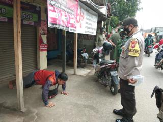 Bersama 3 Pilar, di Akhir Pekan Polresta Bandung Polda Jabar Tetap Laksanakan Ops Yustisi