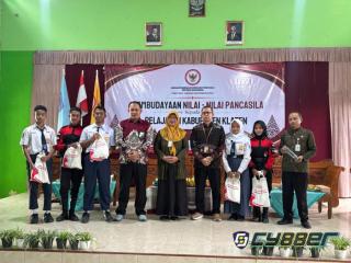 BPIP RI Gelar Pembudayaan Nilai - Nilai Pancasila Kepada Pelajar SMP N 2 Trucuk Klaten