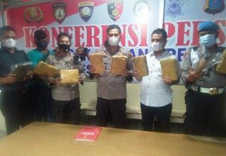 Ganja Kering 10kg Berhasil Diamankan Polsek Medan Area