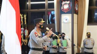 Kapolri Pimpin Acara Korps Raport Kenaikan Pangkat 46 Perwira Tinggi Polri