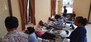 Bakti Sosial Donor Darah Desa Karang Wangi Kecamatan Depok Cirebon