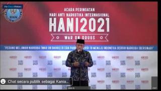 Bupati Garut Hadiri Peringatan HANI 2021 Secara Virtual