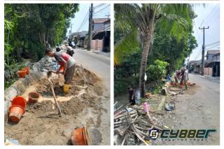 Diduga Terjadi Manipulasi, Pekerjaan Rehabilitasi Drainase Perkotaan Paket 4 di Kelurahan Munjul Jaya Jadi Sorotan