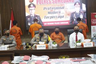 Setelah 5 Hari DPO, Tersangka W alias Black, Akhirnya Ditangkap Satuan Serse Polres Sumedang