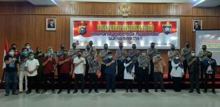 Polres Kuansing Adakan FGD Terkait Pro Kontra Vaksin Covid-19