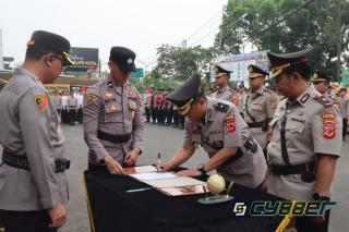 Pejabat Polres Sukabumi Kota Berganti, Kapolres Minta Langsung Tancap Gas