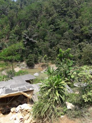 Lingkungan Disekitar Penambangan Emas di Cibareno Cibeber Banten Sangat Memprihatinkan