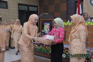 Dharma Wanita Persatuan Kabupaten Pringsewu Rayakan HUT ke-25