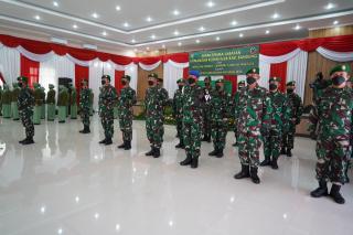 Danrem 062/TN Pimpin Acara Sertijab Dandim 0624/Kabupaten Bandung