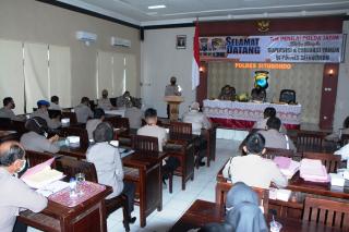 TPI Polda Jatim Supervisi Pelayanan Publik dan Zona Integritas di Polres Situbondo