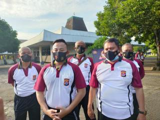 Bhakti Religi Polres Cilegon Polda Banten Jelang Hari Bhayangkara Ke 75