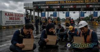 Buruh Tol Bakter Desak Kejelasan Status Kerja, Ancam Aksi Besar Jika Hak Pekerja Diabaikan