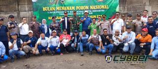 Dandim 0623/Cilegon Ajak Industri Jaga Keseimbangan Alam, Wali Kota Apresiasi Sinergi Penghijauan