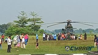 Gelar Latihan Reksa Siaga, TNI AU Edukasi Mitigasi Bencana dan Berikan Hiburan Edukatif bagi Warga Majalengka