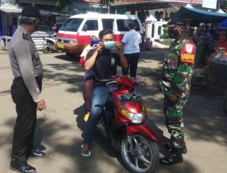 Tiga Pilar Kecamatan Darmaraja Gelar Ops Yustisi