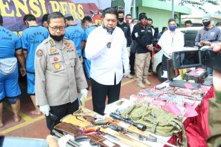 Dit Reskrimum Tangkap Pelaku Pencurian Dengan Pemberatan Terhadap Beberapa Mini Market Di Wilkum Polda Jabar