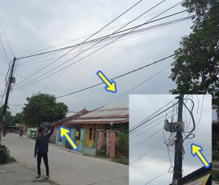 Diduga Oknum Teknisi Pemasang WiFi Asal Kerja