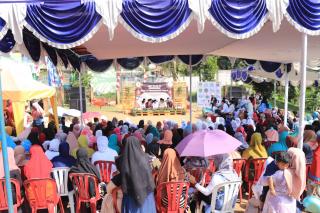 Karang Taruna Desa Pasir Jaya Santuni 105 Anak Yatim