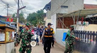 Perketat Penyebaran Covid-19, Polsek Bojongloa Kaler Polrestabes Bandung Bersama Unsur Terkait Kembali Giat Ops Yustisi
