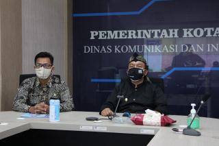 Wakil Wali Kota Tegal Ikuti Acara Penyerahan DIPA dan TKDD Tahun 2021 Secara Virtual