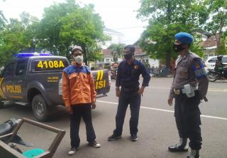 Tak Kenal Lelah, Polres Cirebon Kota Polda Jabar Sosialisasi 3M Cegah Covid-19