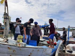 Antisipasi Peredaran Nakotika, Sat Narkoba Polres Indramayu Giat Patroli di Jalur Laut 
