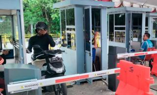 H-6 Lebaran, Pemudik Roda Dua via Ciwandan Nampak Landai
