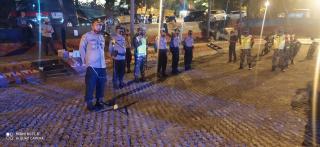 Giat Patroli Besar Ciptakan Aman, Damai Dilamsel Jelang Pilkada