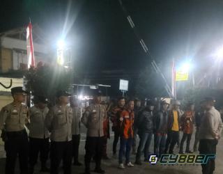 Giat Apel Gabungan KRYD Cipta Kondisi Polsek Bayongbong Polres Garut