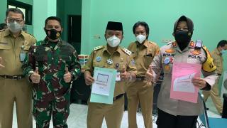 Penyuntikan Vaksin Tahap Kedua, Kapolres Tegal Kota Ajak Masyarakat Dukung Program Vaksinasi