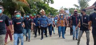 Tiba di Kota Sorong, Bupati dan Wakil Bupati Raja Ampat Disambut Hangat