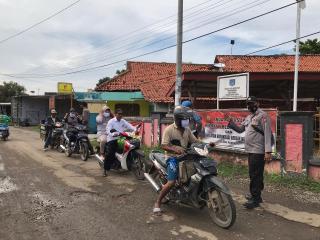Polres Indramayu Polda Jabar Kian Gencar Edukasi Sosialisasi 3M Prokes Cegah Covid-19