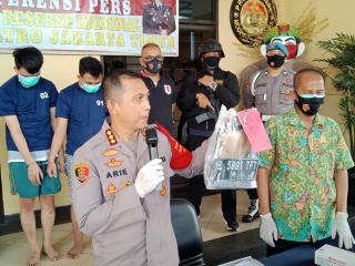 Polisi Tangkap Dua Pelaku Pencurian Spesialis Rumah Kosong