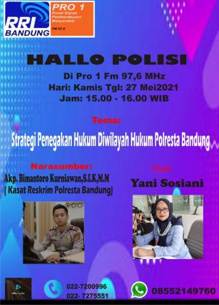 Polisi Presisi, Strategi Penegakan Hukum di Wilayah Polresta Bandung Polda Jabar