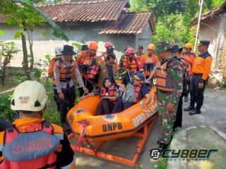 Simulasi Banjir Warnai Peringatan HKB 2026 di Klaten