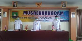 Kecamatan Purwakarta Kota Cilegon Gelar Musrenbang Guna Realisasikan Pembangunan di Tiap Desa