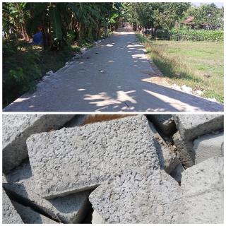 Pembangunan Pavingisasi Desa Karangwungu Lor di Duga Tidak Transparan, Inspektorat Lamongan Wajib Periksa