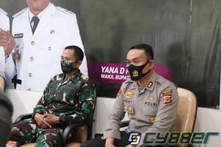 Kapolres Ciamis, Ikuti Vicon Pertemuan GTPP Covid-19 se-Jawa Barat