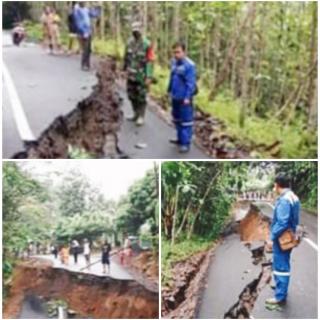 Longsornya Jalan Angsana Gunung Kelir Pamarican Ciamis Menimbulkan Tanda Tanya Apa Penyeb Utamanya