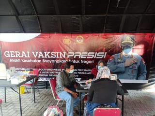 Polri Dirikan Gerai Vaksin Presisi di Polres-Polsek, Gratis dan Tanpa Syarat KTP Domisili 