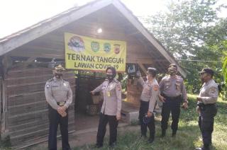 Kasubdit Polmas Polda Jabar Monitoring Perkembangan Kampung Tangguh Raharja
