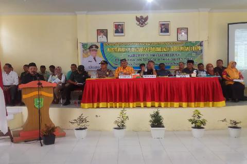 Musrembang Rengat Barat Terdapat Usulan 91 Kebutuhan Menjadi Prioritas dari Jumlah 18 Desa dan Kelurahan